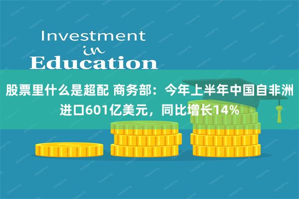 股票里什么是超配 商务部：今年上半年中国自非洲进口601亿美元，同比增长14%