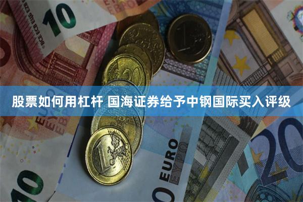 股票如何用杠杆 国海证券给予中钢国际买入评级